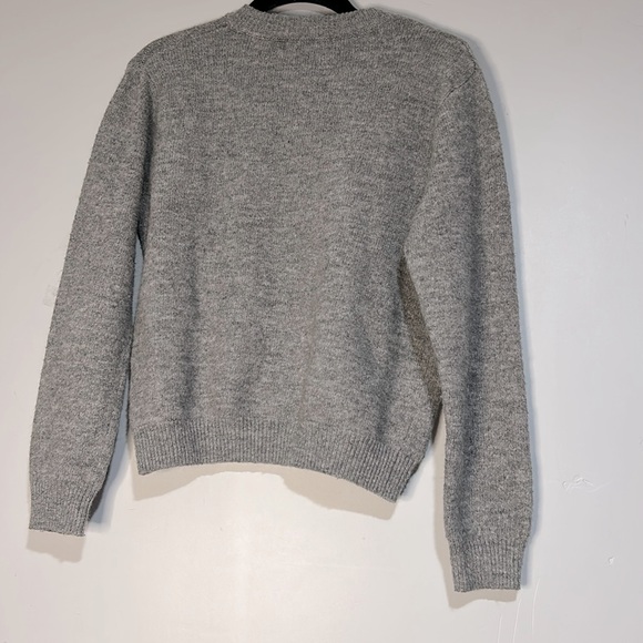 H&M Gray Sweater with Pearl Details - Picture 4 of 5